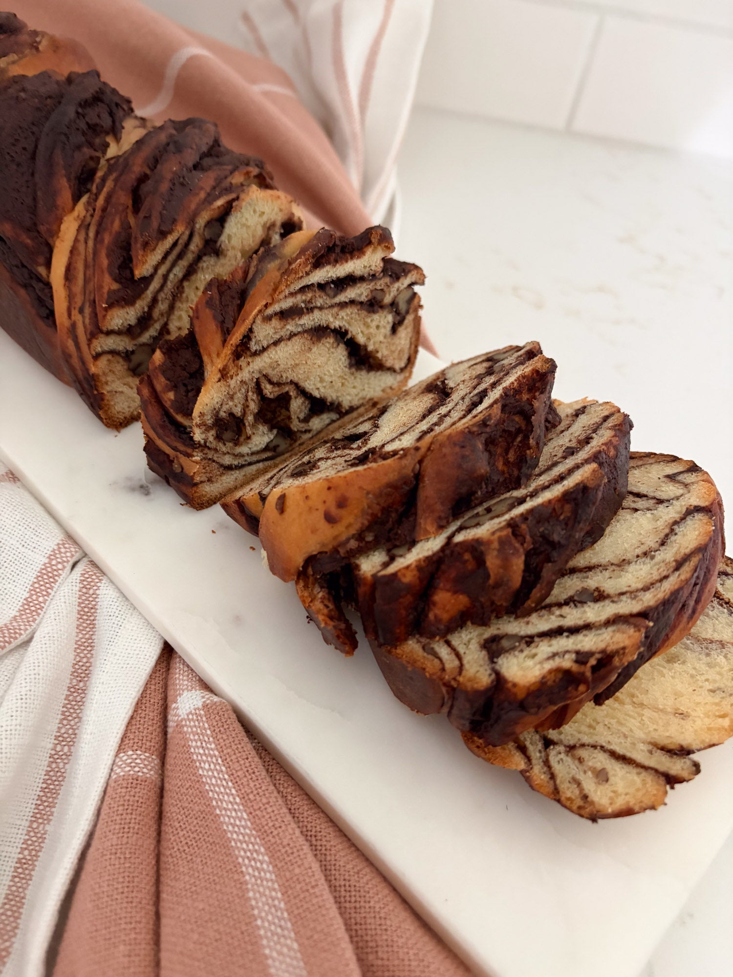Chocolate Pecan Babka